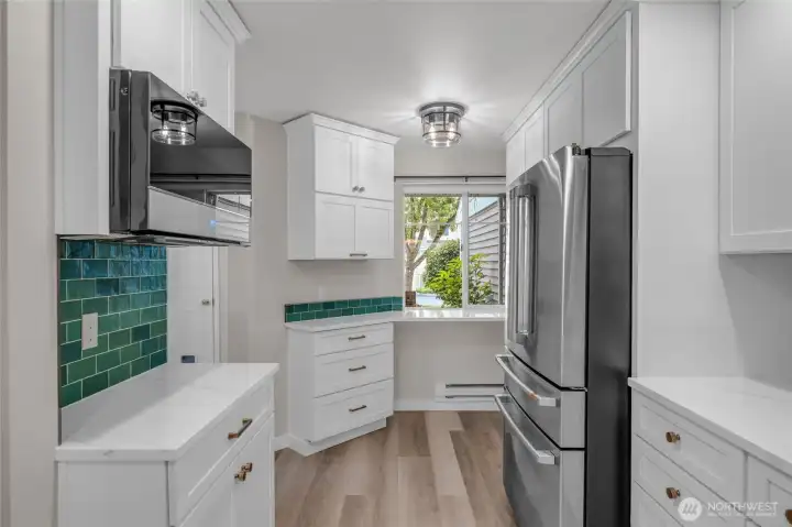 Abundant cabinetry providing exceptional storage space.