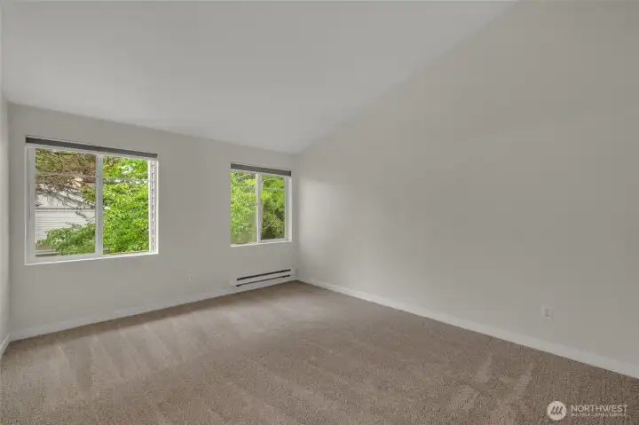 Spacious primary suite offering a peaceful retreat.