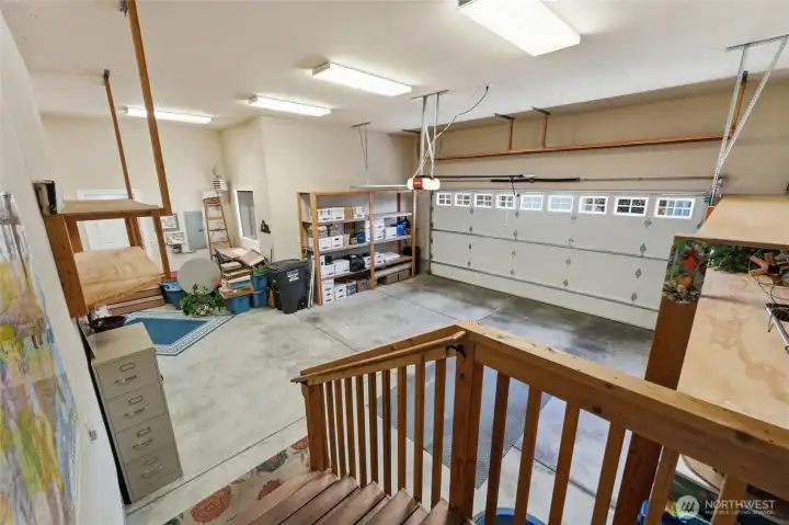 Additional garage height creates valuable overhead storage opportunities rarely found in similar homes.