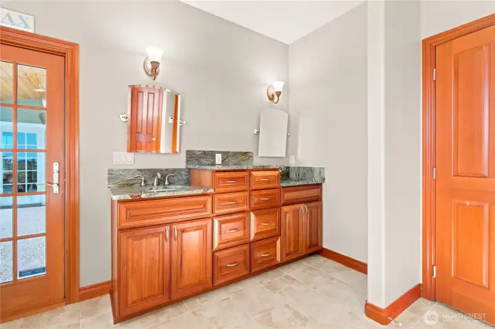 Custom vanity