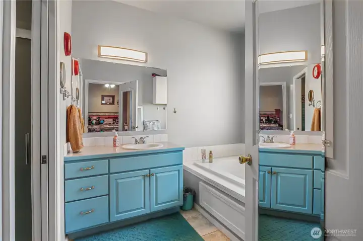 Spacious primary bath designed for everyday comfort.