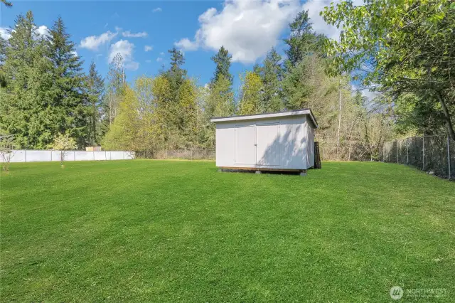 Huge shed