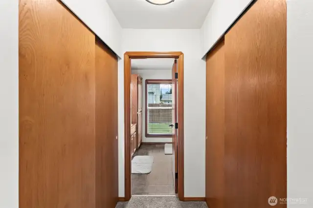Double closets