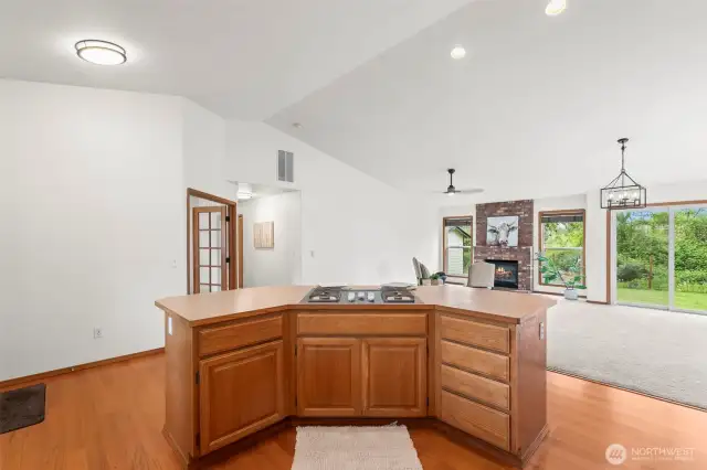 Vaulted ceilings