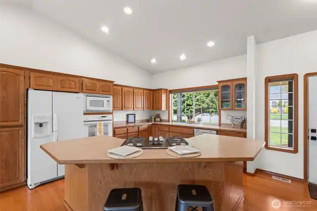 Plenty of cabinet space