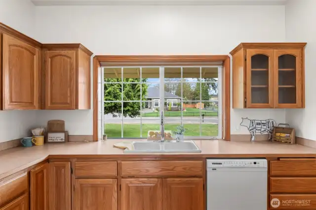 Large picture window