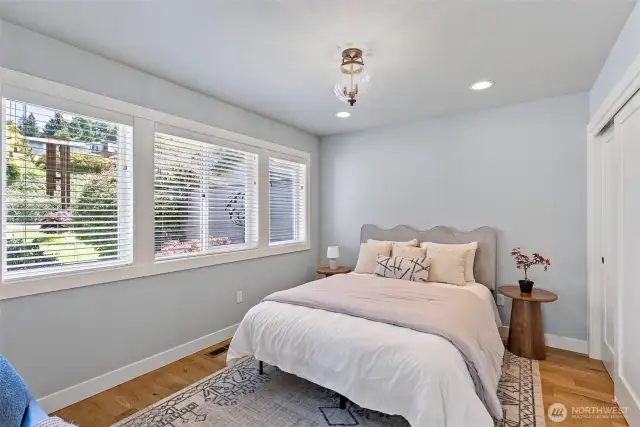 First bedroom on the main floor