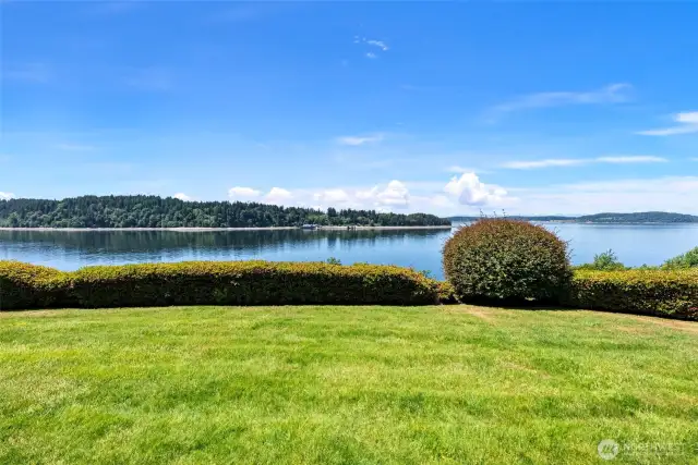 Unobstructed water views