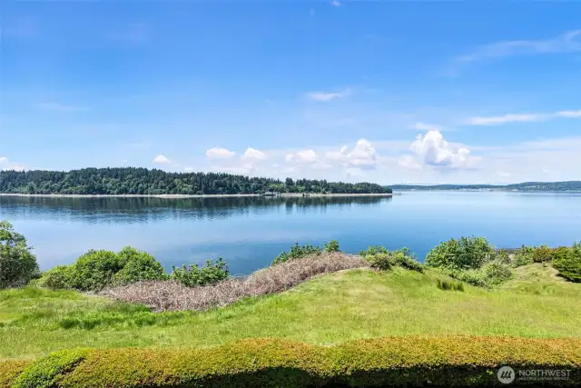 Peer upon Ketron Island and all its solitude