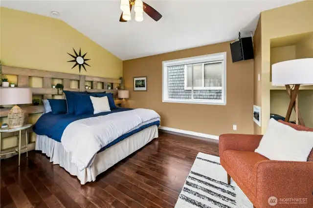 Upper main suite bed room