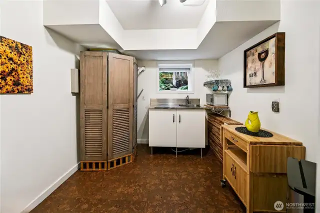 Lower suite kitchenette