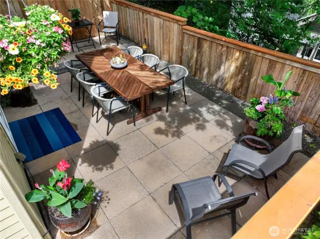 Back patio