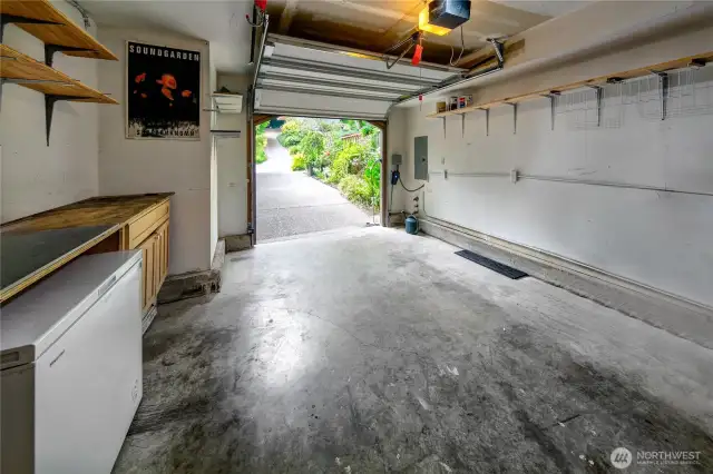 Garage with 220V EV charger