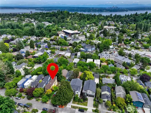 Perched right above the arboretum!