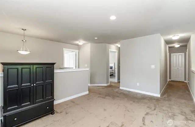 one of four bedrooms