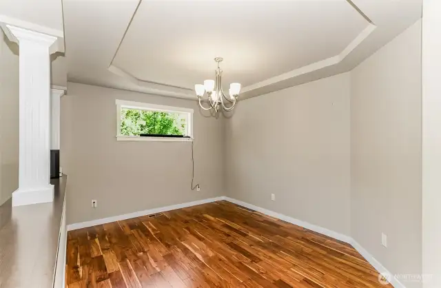 formal dining area