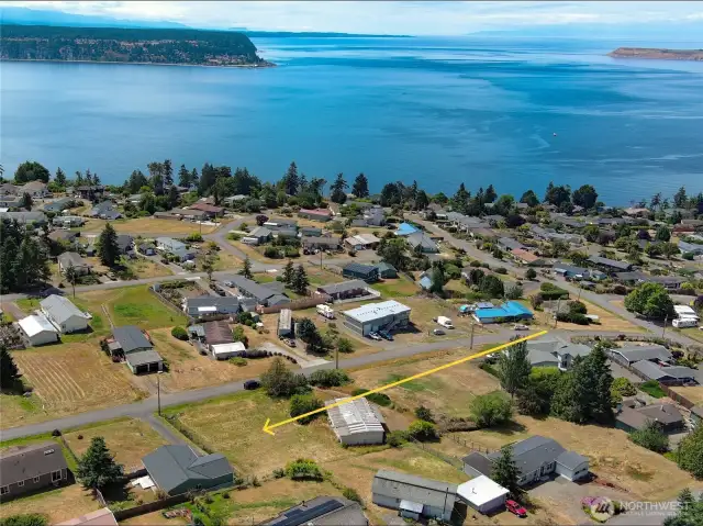 Noooooo this isn't your view but this is what Cape George Has to offer! Waterway!