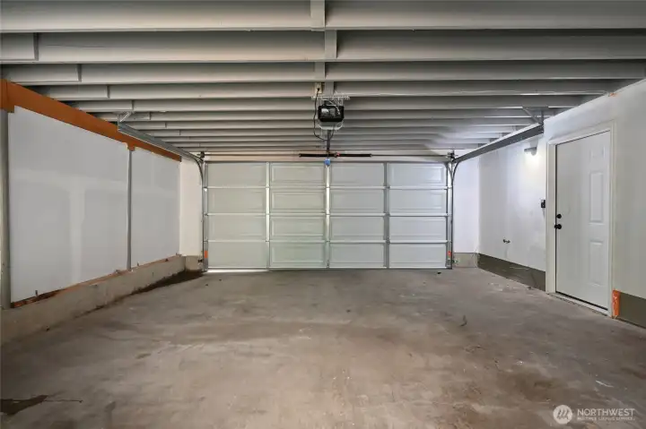 Enclosed Garage