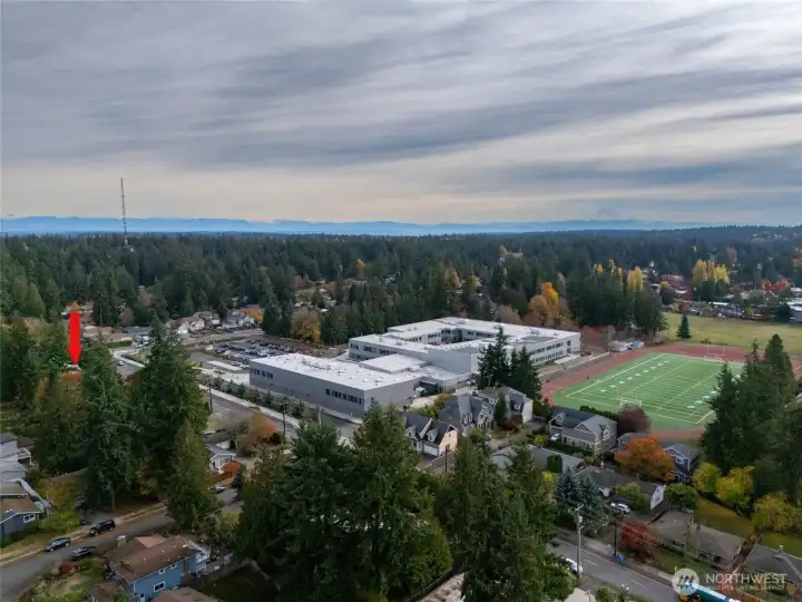 Einstein Middle School and Hamlin Park Next Door!