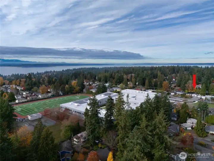 Einstein Middle School and Hamlin Park Next Door!