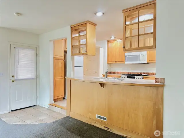 Kitchen from Family Room
