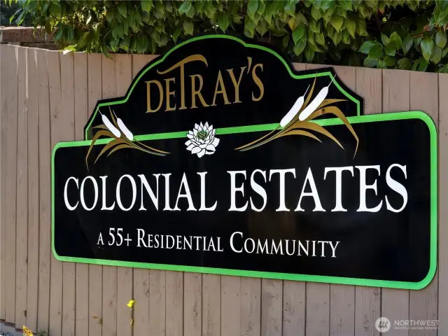 Welcome home to Colonial Estates!