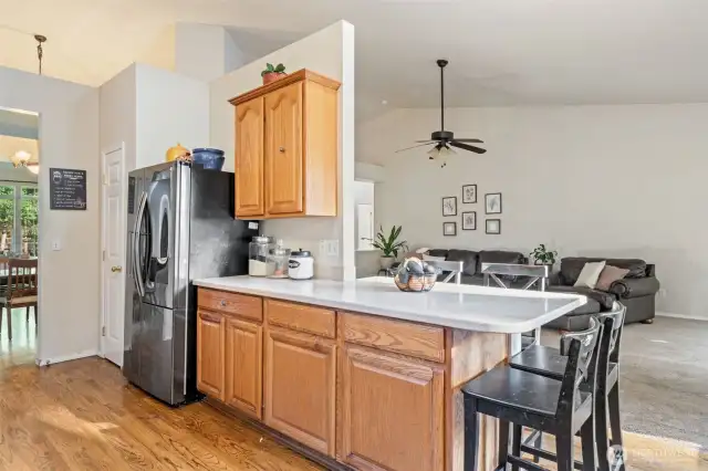 Kitchen view 1