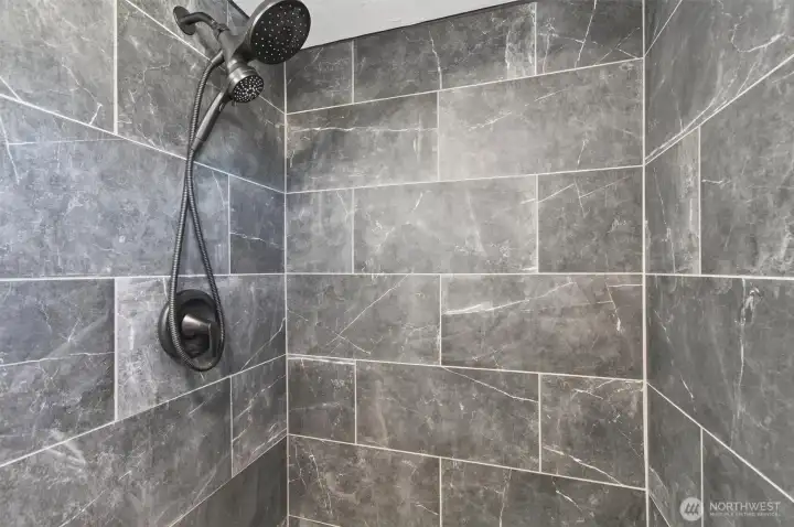 Basement shower