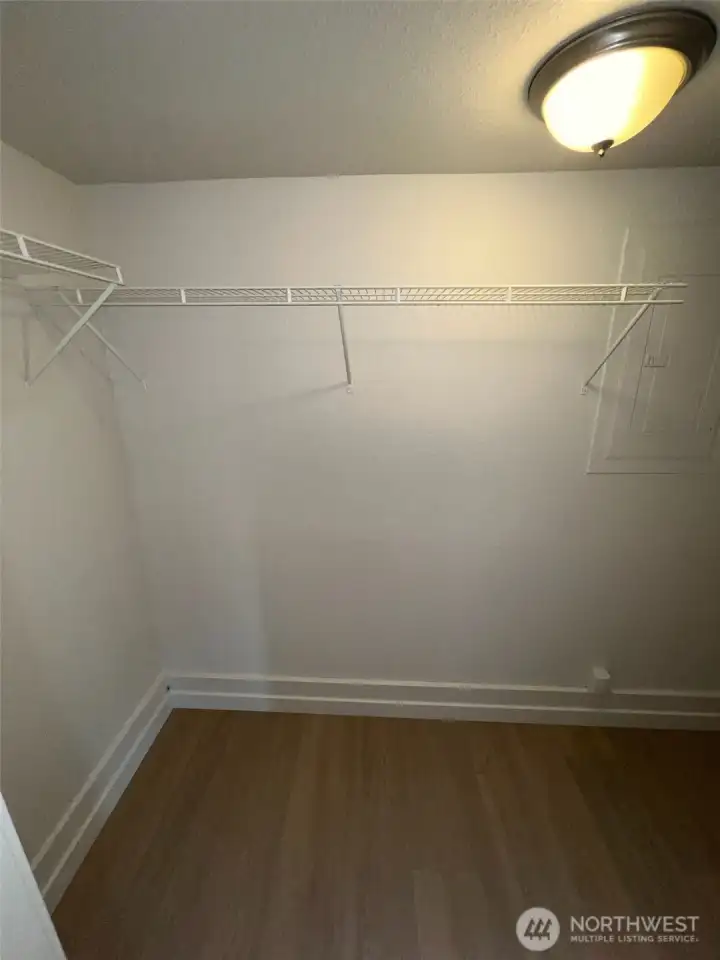 Primary Walk in closet