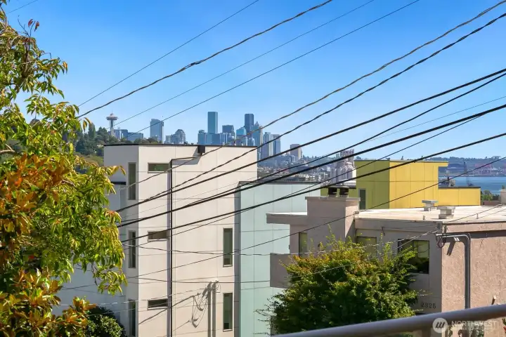 You will be delighted with the ever-changing warm southeast facing views from morning to night!