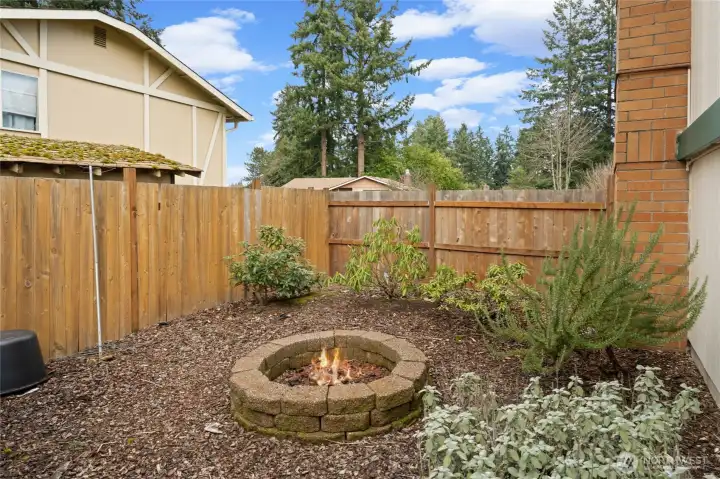 Nice Firepit on the side~