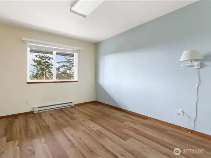 Guest bedroom unstaged