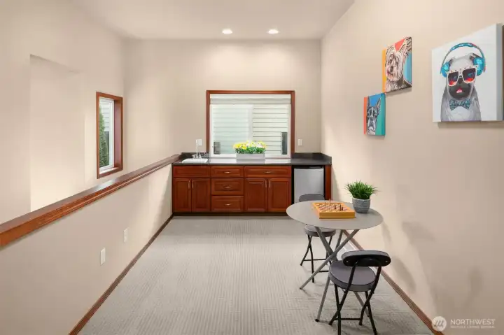 AUD Kitchenette & Living Room