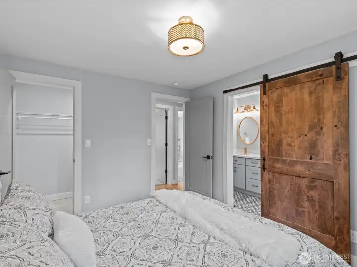 Charming primary suite!