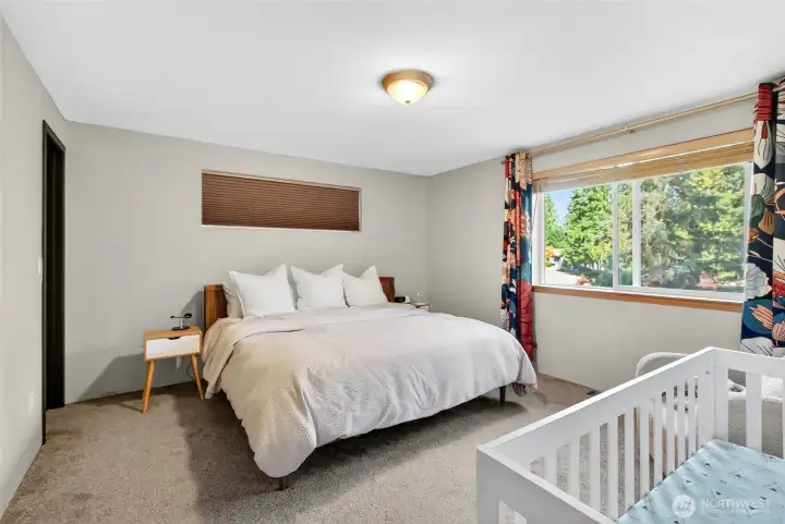 Primary suite upstairs