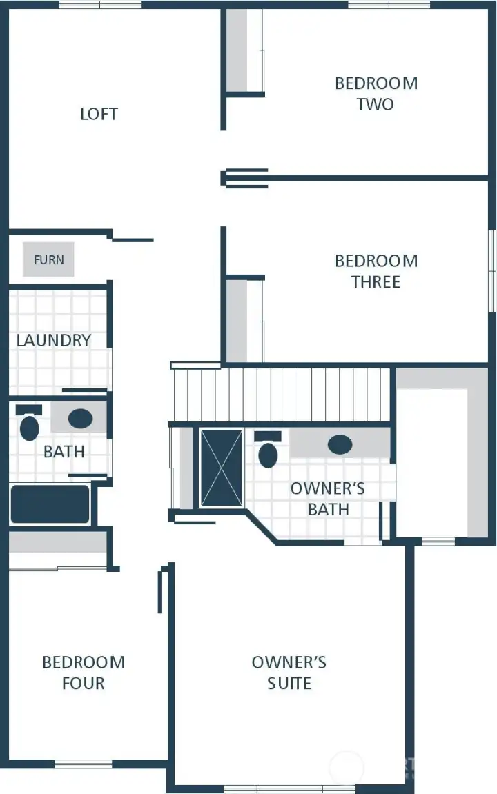 Photographs are for illustrative purposes only. Features, finishes, interior/exterior colors, landscaping and floorplan shown may vary from actual homes built