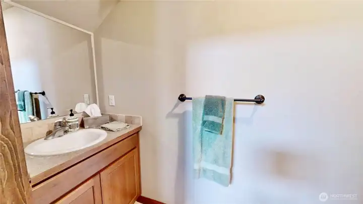 Main floor powder room