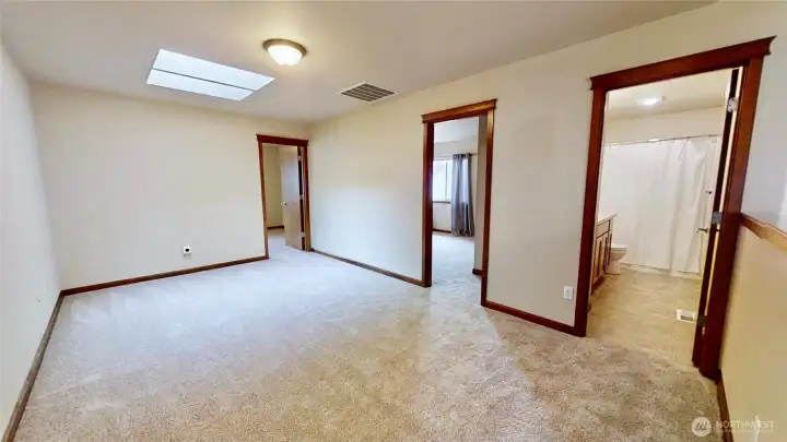 Upstairs family room