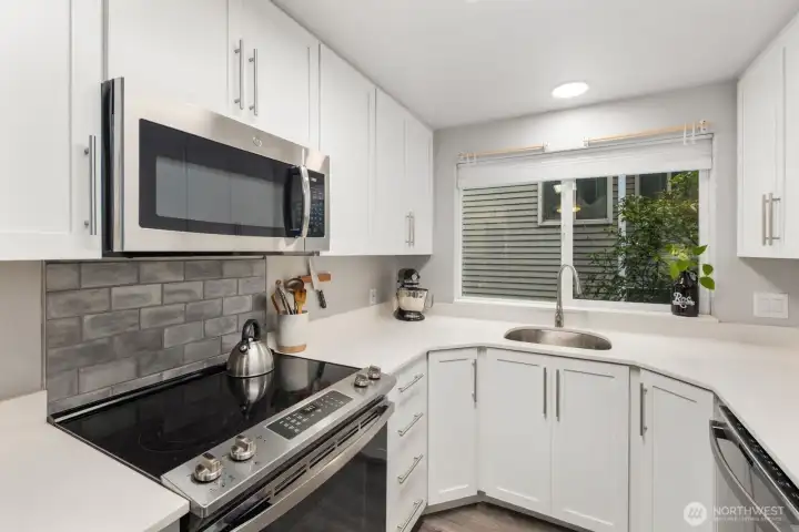 Stainless steel appliances