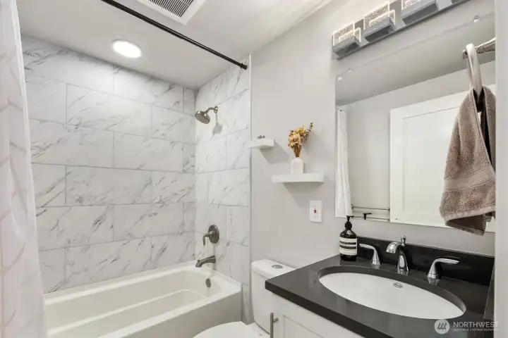 Full guest bathroom