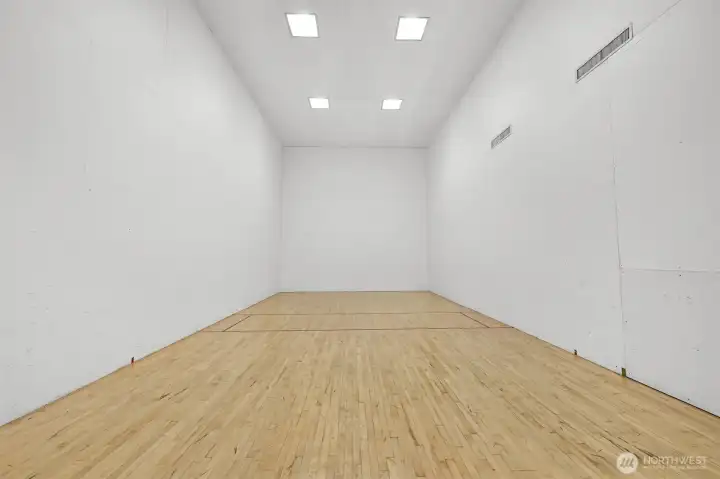 Indoor Racket Ball court
