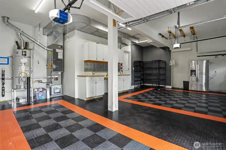 Fabulous 3 bay garage is perfect for the car enthusiast! Newer systems like gas furnace and hot water tank as well as Air Conditioning. Fabulous 3 bay garage is perfect for the car enthusiast! Newer systems like gas furnace and hot water tank as well as Air Conditioning.