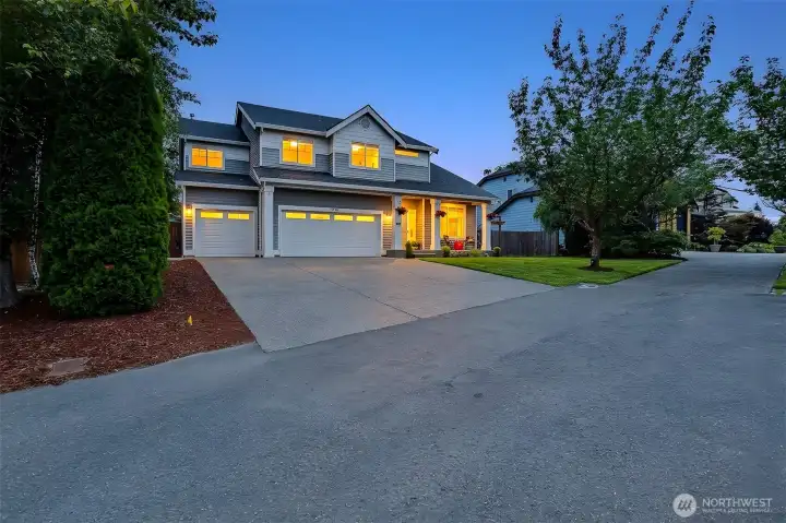 This wonderful home is located on a private dead end street within the development. This wonderful home is located on a private dead end street within the development.