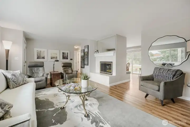 Living Room + Fireplace