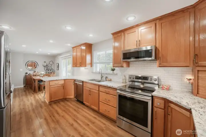 Open Kitchen and Dining