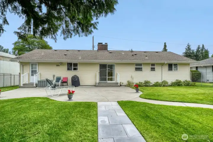 Rear of Home