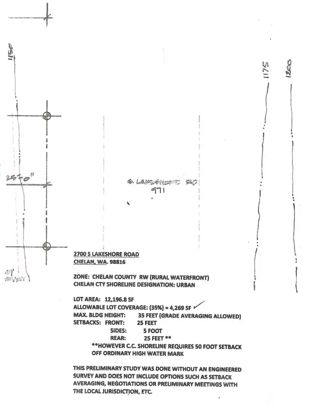 Lot 10 preliminary study