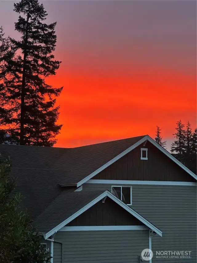Amazing sunset views!