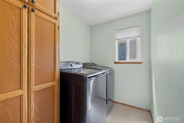 Main level laundry