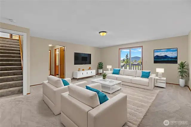 Lower level bonus room
